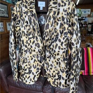 Nine West Leopard‎ Print Women's Jacket